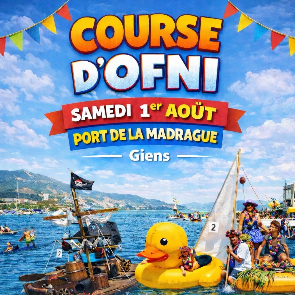 👽🚣 🚨 Les OFNI envahissent la Madrague ! 🚨
Préparez-vous à voir naviguer les embarcations les plus improbables de l'été ! 😂🌊
🚀 Des radeaux complètement fous...
🎭 Des équipages déguisés...
🤪 Une ambiance de folie...
🏆 Et des récompenses pour les plus rapides, les plus originaux... et les plus déjantés !
📅 Samedi 1er août
📍 Port de la Madrague – Presqu'île de Giens
Que vous participiez ou que vous veniez simplement admirer le spectacle, une chose est sûre : vous ne regarderez plus jamais un radeau de la même façon ! 😄
👉 Toutes les infos sur notre agenda :
🌐 https://giens.fr/event/course-dofni-a-la-madrague/
💬 Si tu pouvais construire ton OFNI, tu choisirais quoi ? 🚀🦆🏴☠️🐙
#Giens #LaMadrague #OFNI #PresquileDeGiens #Hyeres #Sortir #Animations #Été2026 #BoatLife #Fun #Famille #Var #Weekend #giensfr