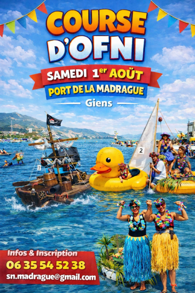 Course d'OFNI à la Madrague les embarcations les plus folles s'affrontent à Giens ! Course d'OFNI à la Madrague : les embarcations les plus folles s'affrontent à Giens !