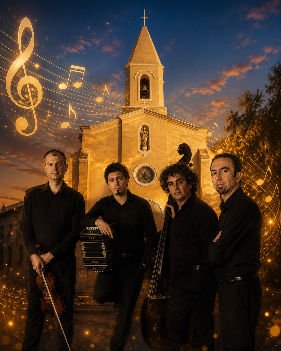 🎻 Festival Musical Arbanais – Le Quatuor Caliente
