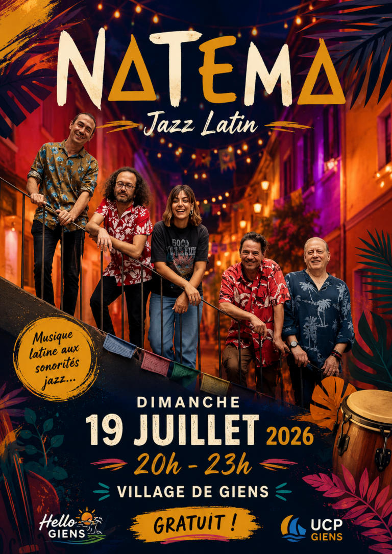 🎶 NATEMA – Concert de Jazz Latin