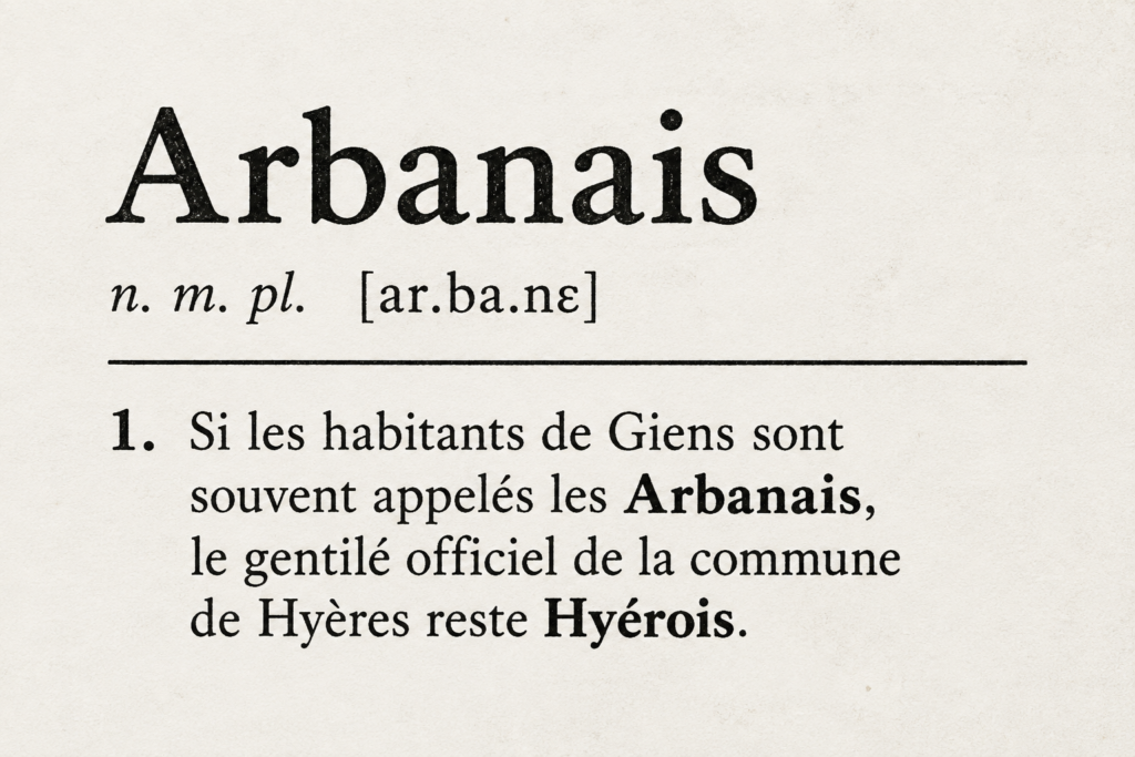 Arbanais definition